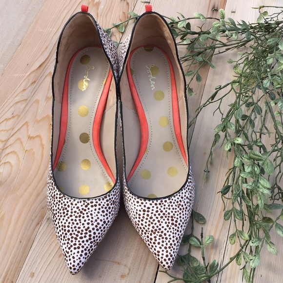 Boden Mini spot Carrie Mid Heels | 39 | - Picture 2 of 11